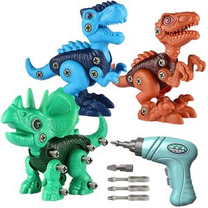 SUNTOY Dinosaur Planet DIY Leksaksset