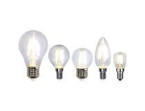 LED-lampa klar normal 6,5W E27 10st/fp