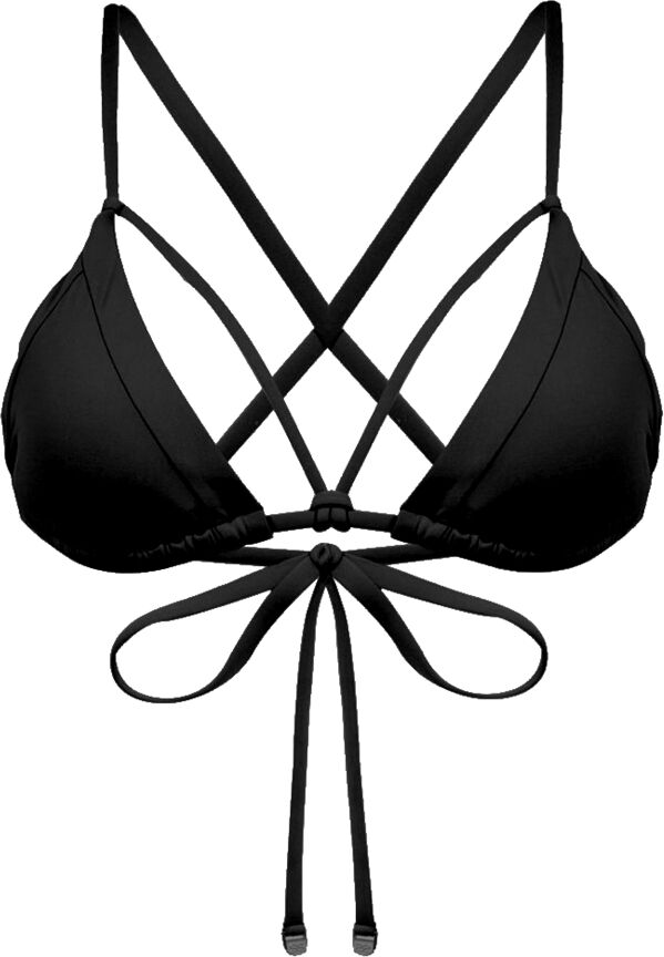 Sunseeker Solids Triangle Top Black Bikini Sunseeker