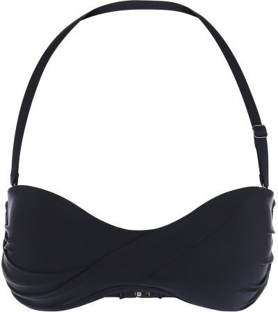 Sunseeker Solids Twist Bandau Top Black Sunseeker Sunseeker Solids Twist Bandau Top Black Sunseeker