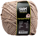 Siam Bindgarn Hampa 3/3 250m 500g Siam Bindgarn Hampa 3/3 250m 500g