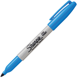 Sharpie Märkpenna Sharpie Fine Ljusblå 12st/fp Sharpie Märkpenna Sharpie Fine Ljusblå 12st/fp