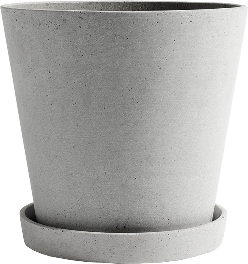 Hay Flower Pot XXL Grå