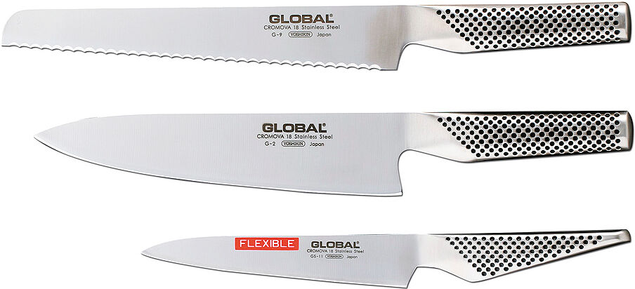 Global G-9211 Knivset 3 delar