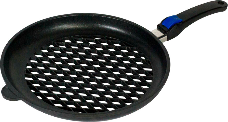 AMT Gastroguss Grillpanna 32 cm Perforerad