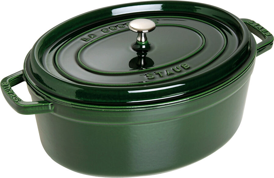 Staub Gryta 6,7 L oval Grön