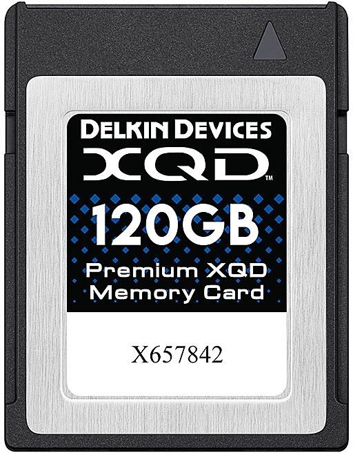 Delkin XQD 120GB 2933X - R440/W400 Delkin XQD 120GB 2933X - R440/W400