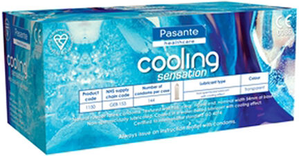 Pasante Cooling Sensation Condoms 144pcs Pasante Cooling Sensation Condoms 144pcs