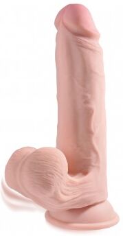 3D Cock Swinging Balls 9 Inch