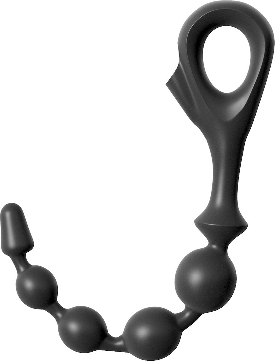 Pipedream Ez Grip Beads Black Pipedream Ez Grip Beads Black
