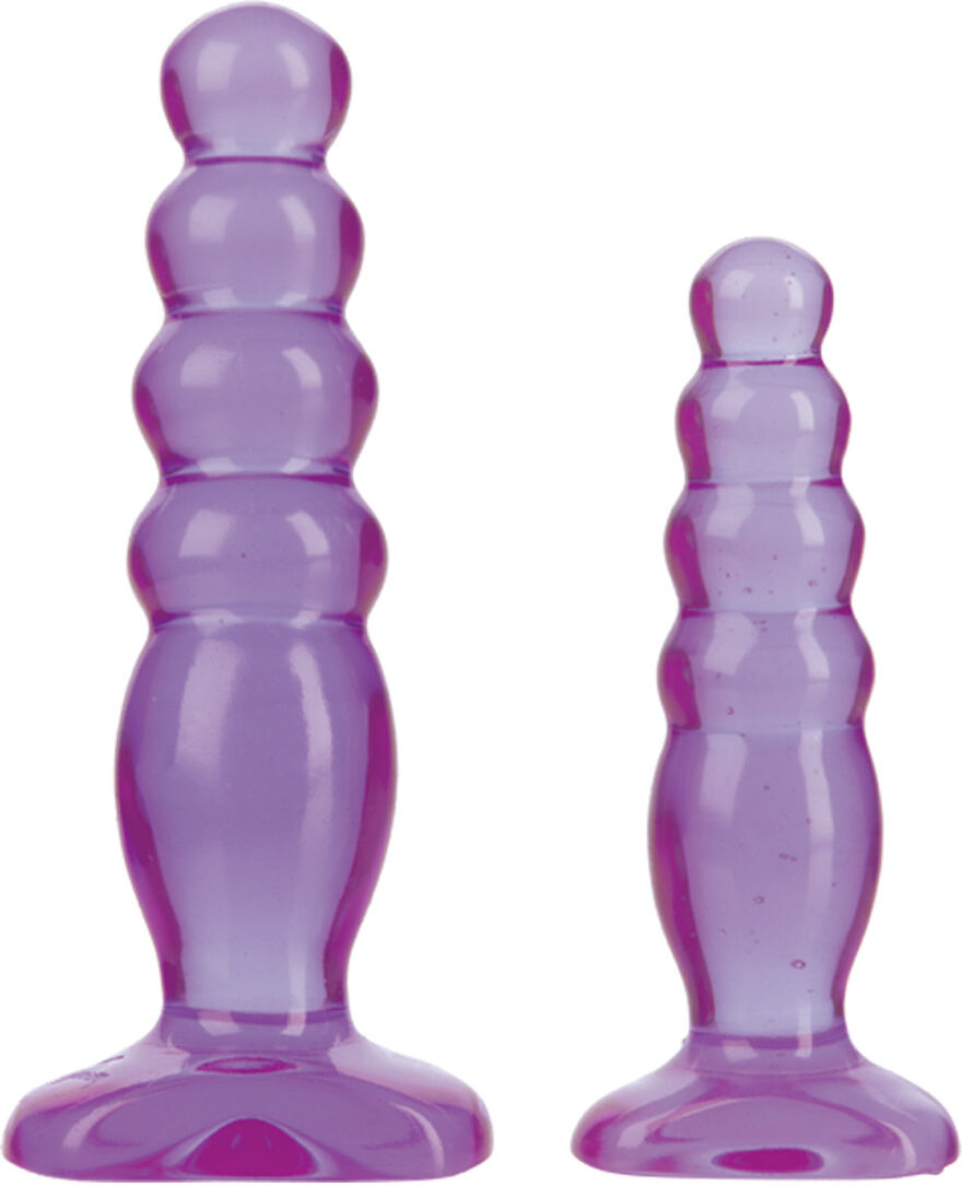Crystal Jellies Anal Kit Purple Crystal Jellies Anal Kit Purple