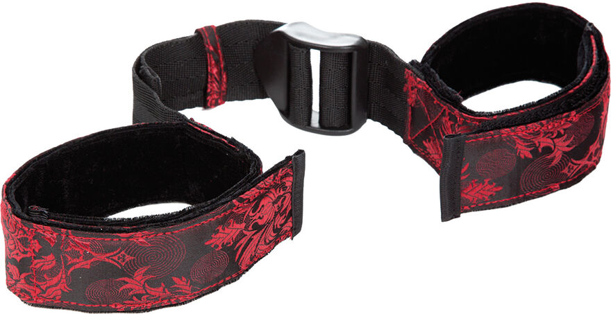 Scandal Breathable Ball Gag W Cuffs Scandal Breathable Ball Gag W Cuffs