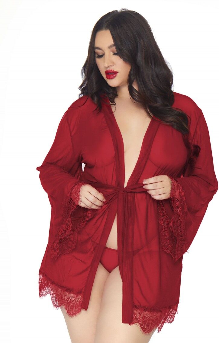 Short robe, tie & string + Short robe, tie & string +