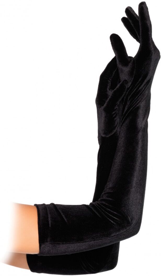Velvet Opera Length Gloves
