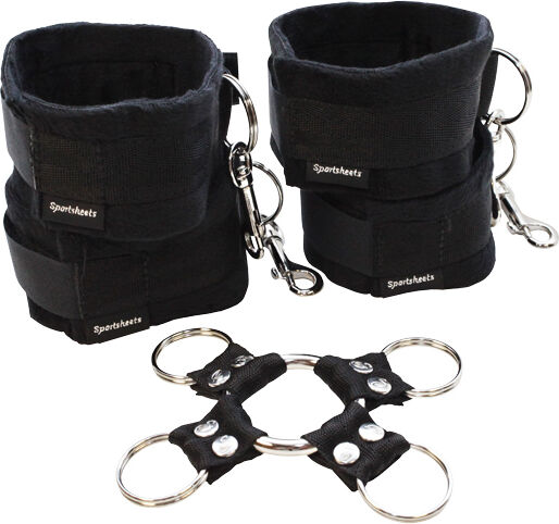 Sportsheets - Hog Tie & Cuff Set Sportsheets - Hog Tie & Cuff Set