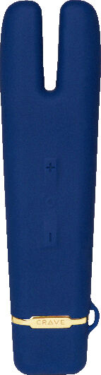Crave - Duet Flex Vibrator Blue Crave - Duet Flex Vibrator Blue