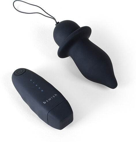 Bfilled Classic Vibrating Plug Black Bfilled Classic Vibrating Plug Black