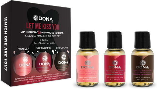 Kiss Let Me Kiss You Massage Giftset Kiss Let Me Kiss You Massage Giftset