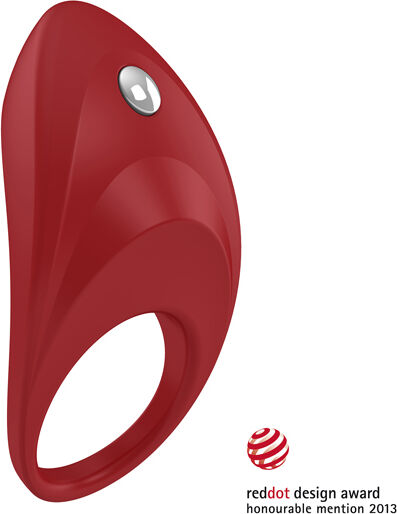 Ovo - B7 Vibrating Ring Red Ovo - B7 Vibrating Ring Red