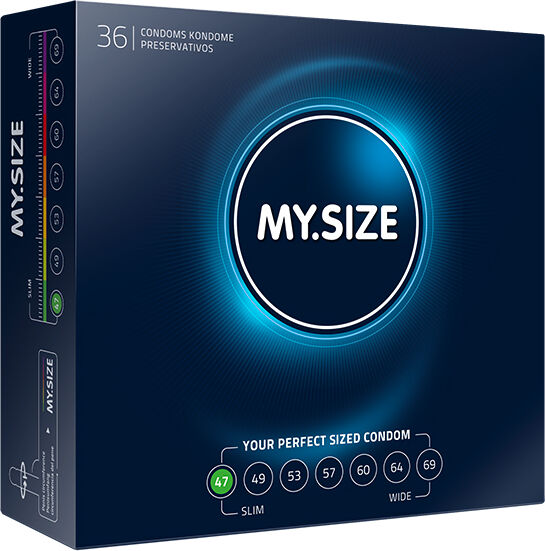 My Size - Natural Latex Kondomer 47 Bredd 36 st My Size - Natural Latex Kondomer 47 Bredd 36 st
