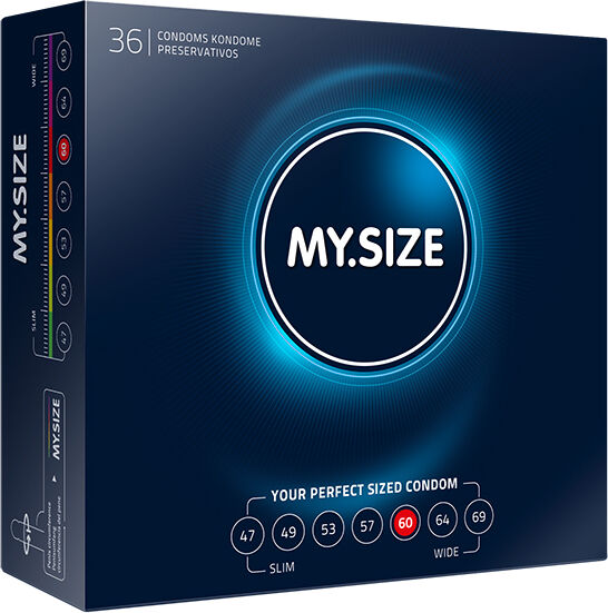 My Size - Natural Latex Kondomer 60 Bredd 36 st My Size - Natural Latex Kondomer 60 Bredd 36 st