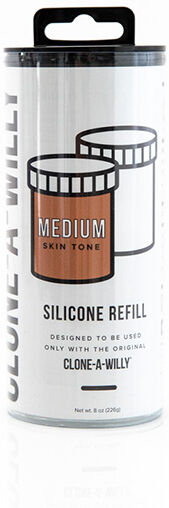 Clone-A-Willy - Refill Medium Skin Tone Silicone Clone-A-Willy - Refill Medium Skin Tone Silicone