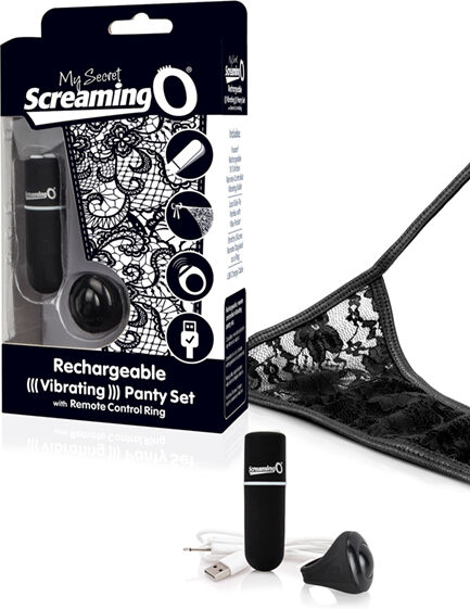 The Screaming O - Charged Remote Control Panty Vibe Black The Screaming O - Charged Remote Control Panty Vibe Black