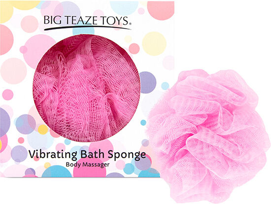 Big Teaze Toys - Bath Sponge Vibrating Pink
