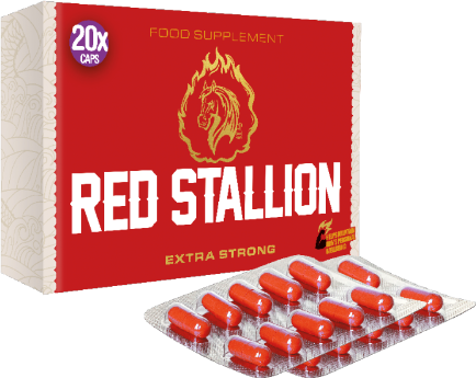 Red Stallion Extra Strong - 20 kaps-Erektionshjälp spara 12%