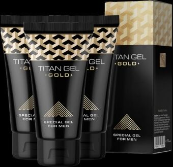 Titan Gold Gel  3 st - spara 12% Titan Gold Gel  3 st - spara 12%