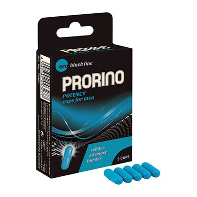Hot Prorino Men - Ökad prestation & erektion - 5 kapslar Hot Prorino Men - Ökad prestation & erektion - 5 kapslar