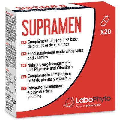 Labophyto Supramen - Förbättrad erektion, 20 kapslar Labophyto Supramen - Förbättrad erektion, 20 kapslar