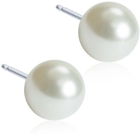 Blomdahls - Nt Pearl 6mm, White Blomdahls - Nt Pearl 6mm, White