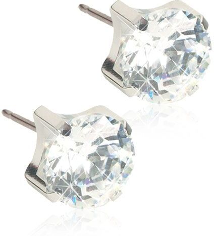 Blomdahls - St Tiffany 7mm, Cz White Blomdahls - St Tiffany 7mm, Cz White