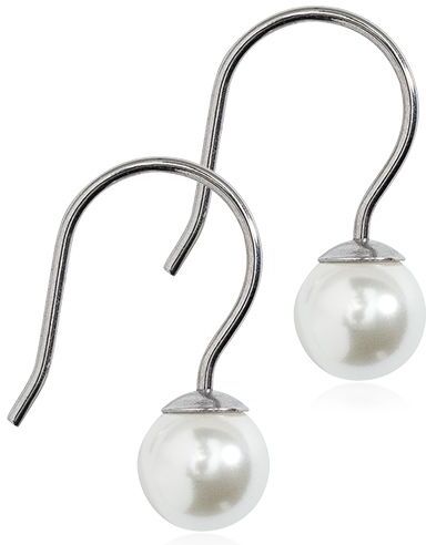 Blomdahls - Nt Mini Pendant Pearl 6mm, White Blomdahls - Nt Mini Pendant Pearl 6mm, White