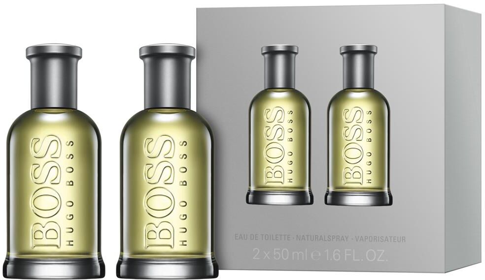 Boss Hugo Boss  Bottled 2 X Edt 50ml Set Boss Hugo Boss  Bottled 2 X Edt 50ml Set