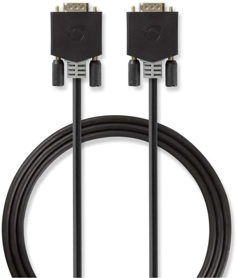 Nedis VGA Hane till VGA Hane Kabel - 5m Nedis VGA Hane till VGA Hane Kabel - 5m