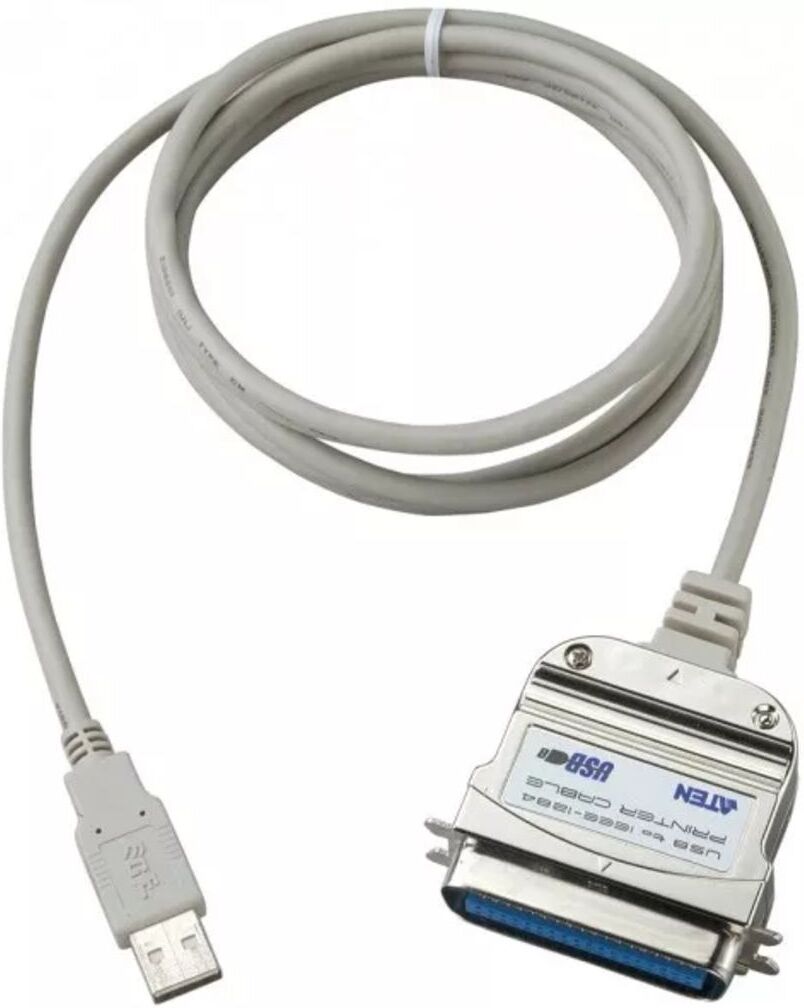 Aten USB till parallell adapter CEN36, för skrivare Aten USB till parallell adapter CEN36, för skrivare