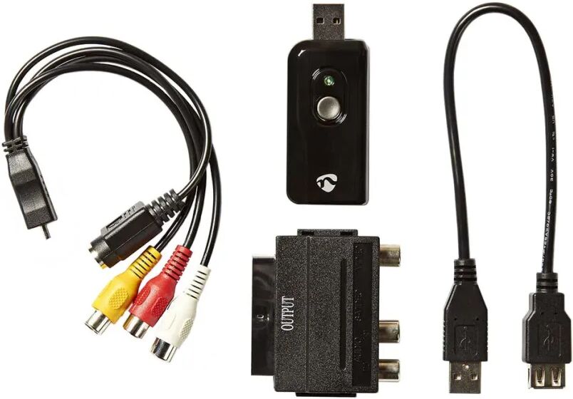 Nedis Converter - USB till RCA och S-Video / Scart