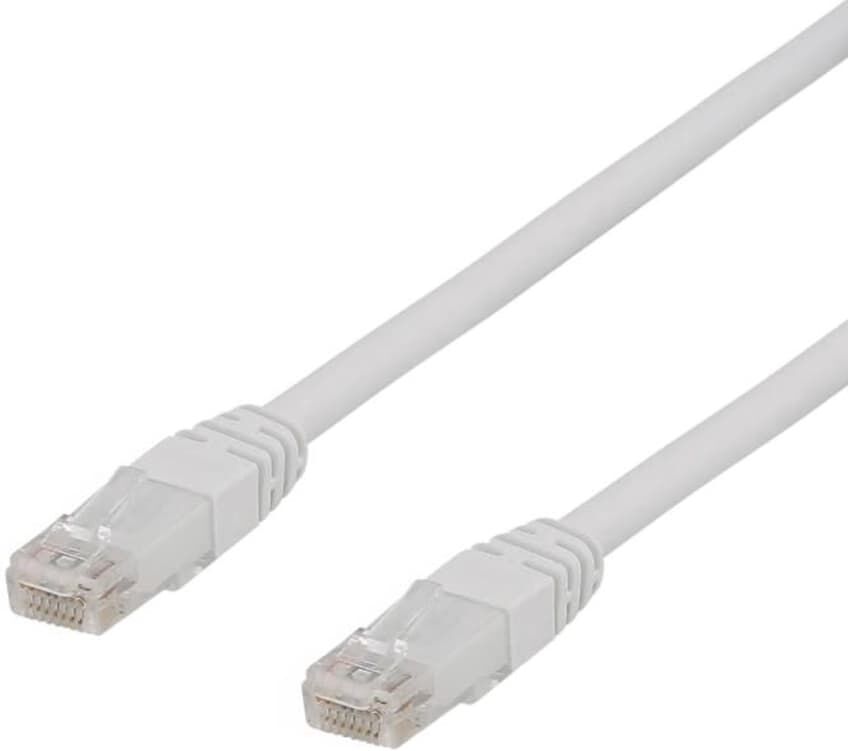 Deltaco U/UTP Cat6a patchkabel, 5m, 500MHz, LSZH, vit Deltaco U/UTP Cat6a patchkabel, 5m, 500MHz, LSZH, vit