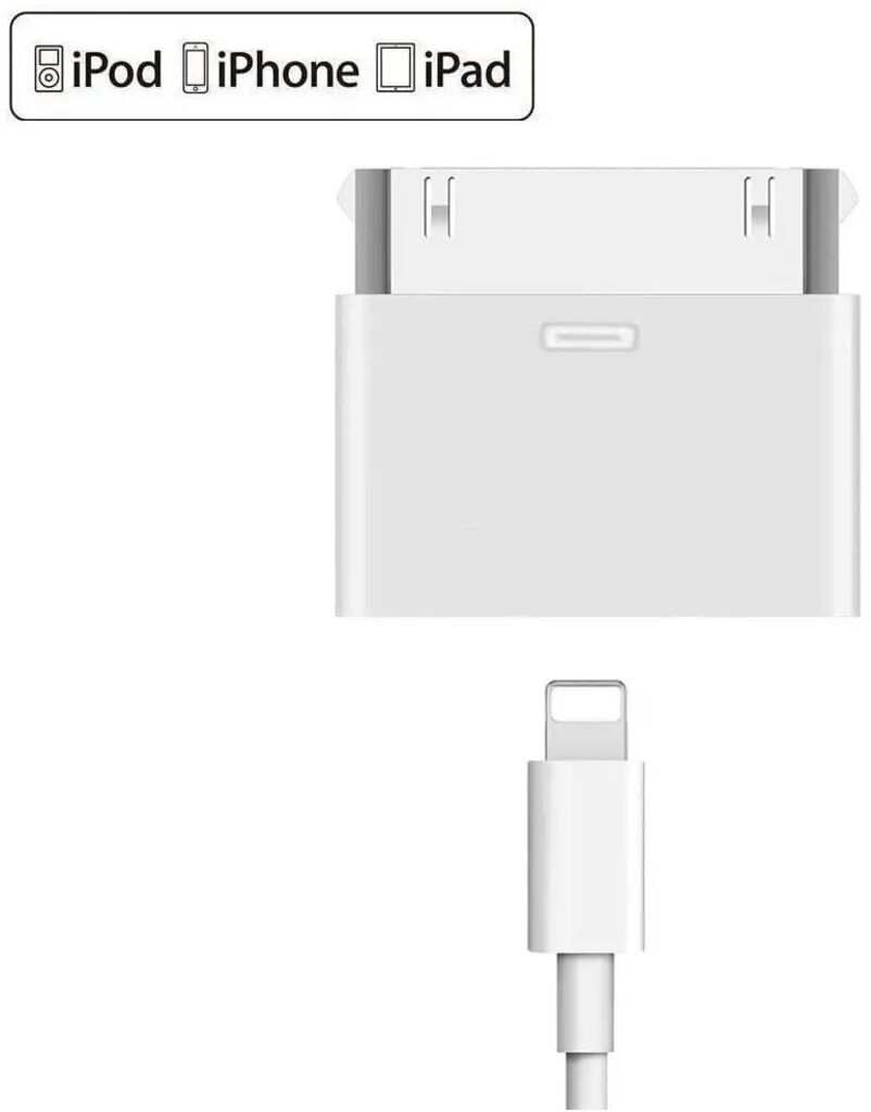 Tech of sweden 8 - pin till 30 - pin Lightning adapter för iPhone, iPad..