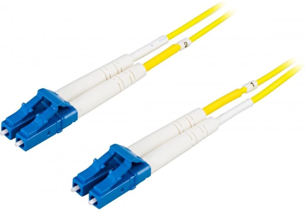 Deltaco Fiberkablage LC - LC, duplex, singlemode OS2, 1,5m Deltaco Fiberkablage LC - LC, duplex, singlemode OS2, 1,5m