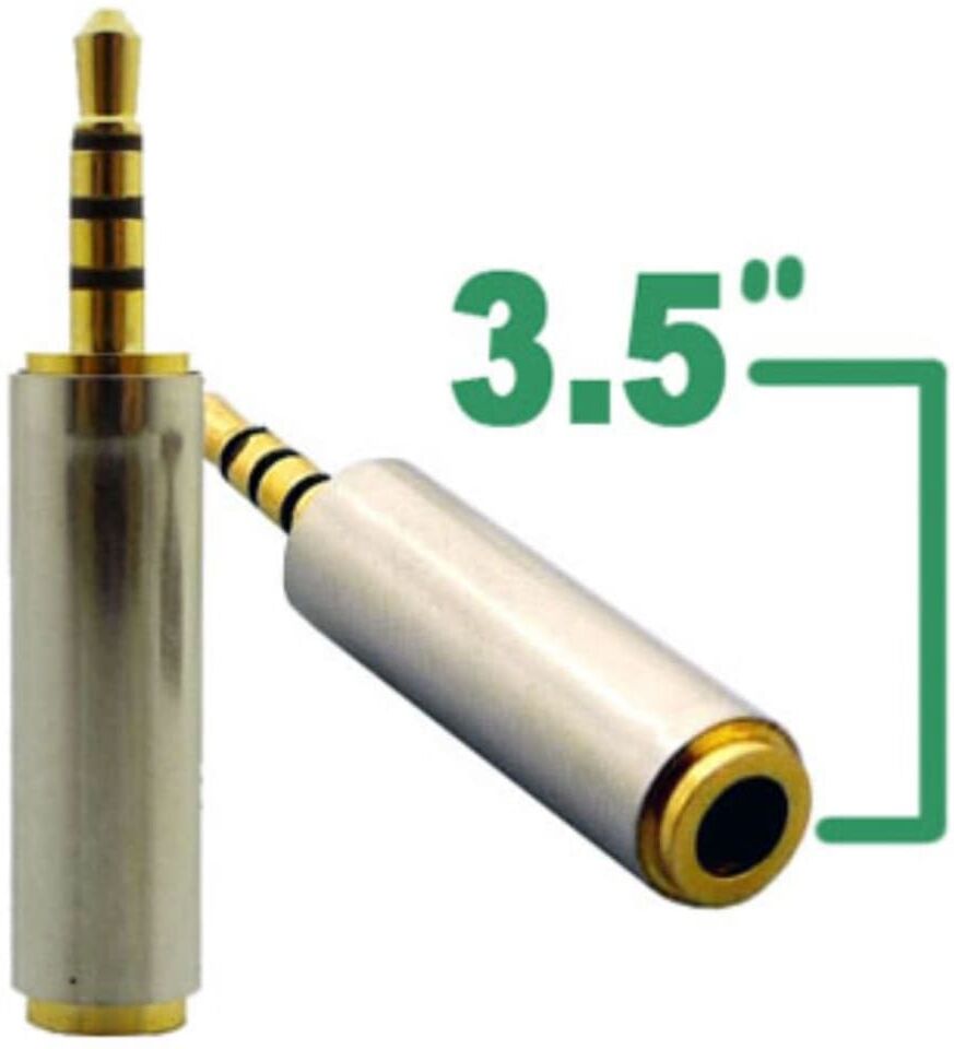 MTK Guldpläterad 3.5 mm Hona till 2.5mm Hane audio adapter MTK Guldpläterad 3.5 mm Hona till 2.5mm Hane audio adapter