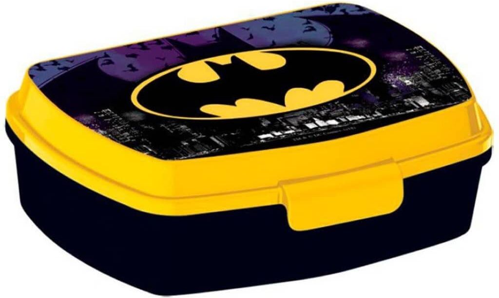 DC Comics Batman Matlåda Svart/Gul DC Comics Batman Matlåda Svart/Gul