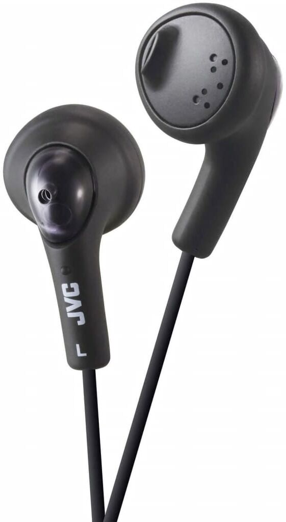 JVC Hörlur F160 Gumy Bass-boost In-ear Svart JVC Hörlur F160 Gumy Bass-boost In-ear Svart