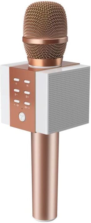 Antgamer Karaoke mikrofon med Bluetooth högtalare 5W – Roségold Antgamer Karaoke mikrofon med Bluetooth högtalare 5W – Roségold