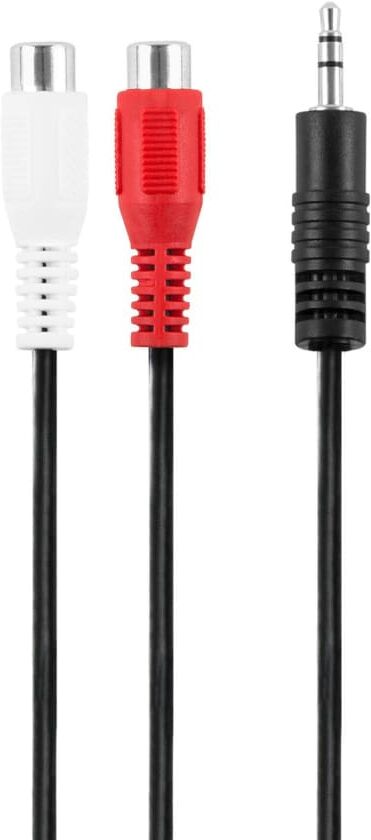 Champion 3,5mm - 2 RCA Hane-Hona 0.2m