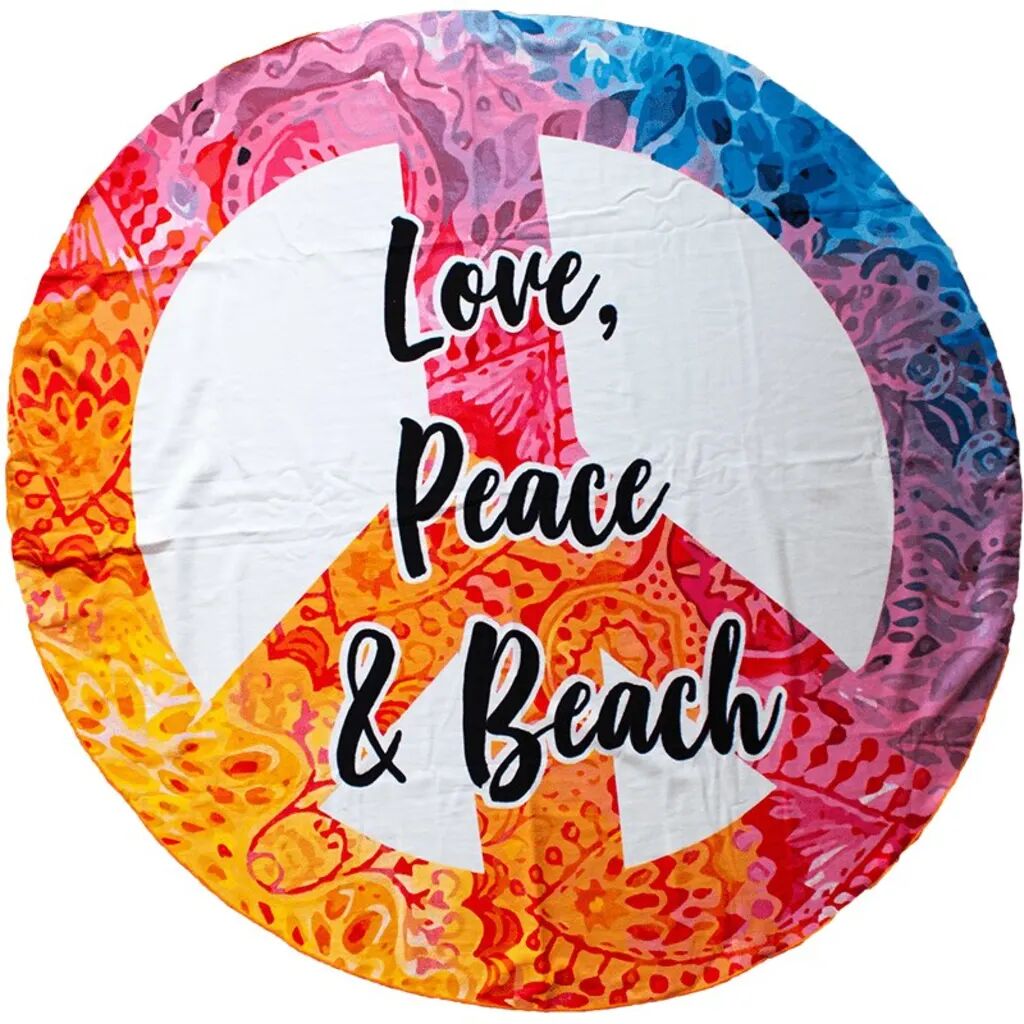 eStore Badlakan i mikrofiber, Love, Peace & Beach