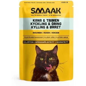 Smaak Cat Adult Kyckling & Öring 100 g