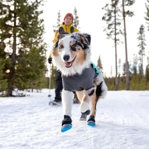 Ruffwear Polar Trex Hundskor 2-pack Blå (XXS)